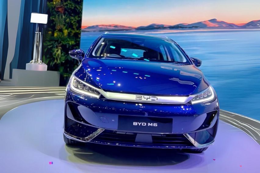 官方：比亚迪BYD M6印尼上市，系该国首款纯电MPV